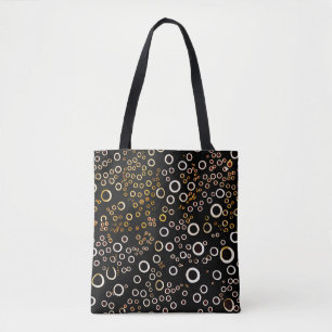Cute Unique Bubble Pattern Tote Bag