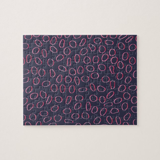 Cute Unique Challenging Abstract Pattern Jigsaw Puzzle (Horizontal)