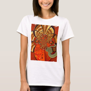 Cute Unique Giraffe Animal Hakuna Matata Design T-Shirt