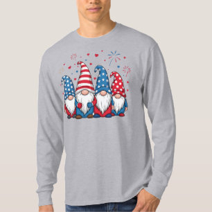 Cute USA American Gnomes Cartoon-68123 T-Shirt