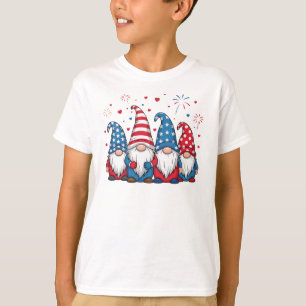 Cute USA American Gnomes Cartoon-68123 T-Shirt