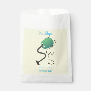 Cute vacuum cleaner cartoon humour  favour bag