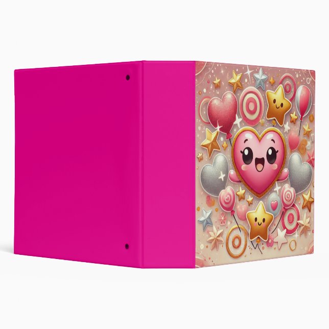 Cute valentine  binder (Background)