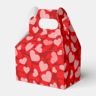 Cute Valentine hearts party Favor Box