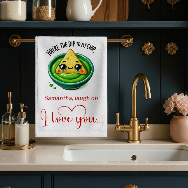 Cute Valentine Kitchen Towel Funny Food Quotes (Cute Valentine Kitchen Towel Funny Food Quotes)