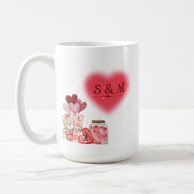 Cute Valentine Mug (Left)