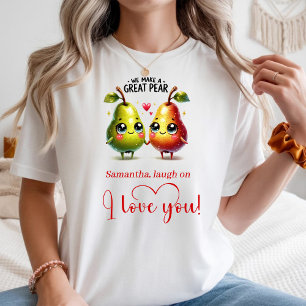 Cute Valentine Women T-Shirt Funny Food Quotes