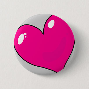 Cute Valentines 2 Inch Round Button