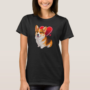 Cute Valentines Corgi Cool Pembroke Welsh Corgi  7 T-Shirt