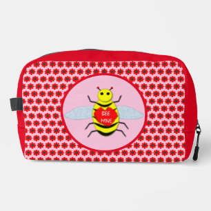 Cute Valentines Day Bee Dopp Kit