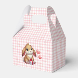 Cute Valentine's Day bunny rabbit  Favor Box