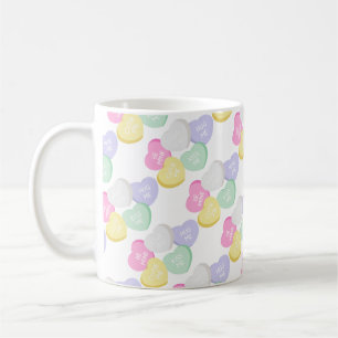 Cute Valentines Day Candy Hearts Coffee Mug