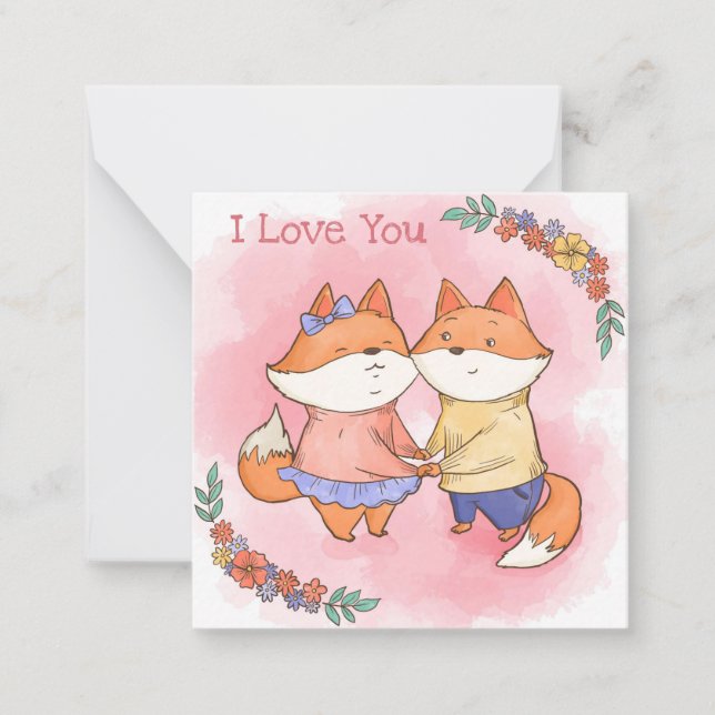 Cute Valentine's Day Card (Front)