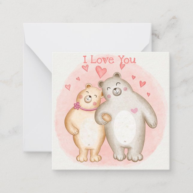 Cute Valentine's Day Card (Front)