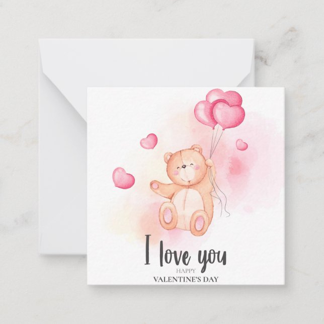 Cute Valentine's Day Card (Front)