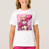 Cute Valentine's day cat/kitten