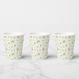 Cute Valentine's Day Desserts Sweet Treats Pastel Paper Cups