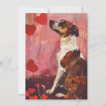 Cute Valentines Day Dog