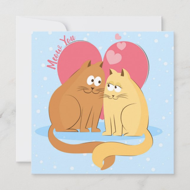 Cute Valentine's Day Holiday Card (Front)