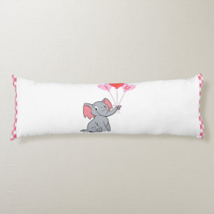 cute Valentine's Day I love you heart Body Pillow