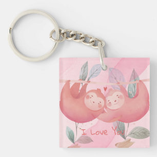 Cute Valentine's Day Keychain