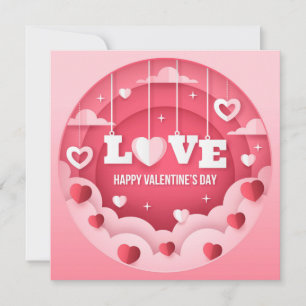 Cute Valentine's Day Note Card