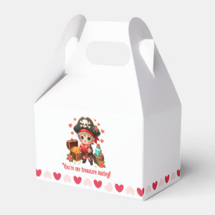 Cute Valentine's day pirate Favor Box