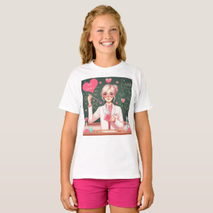 Cute Valentine's day scientist T-Shirt