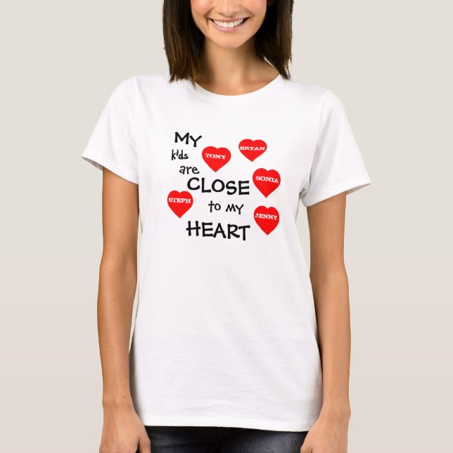 Cute Valentine's Day T-Shirt (Front)