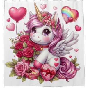 Cute Valentine's day unicorn