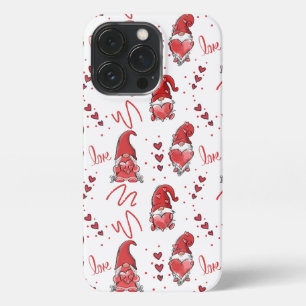 Cute Valentine's Love Gnomes iPhone 13 Pro Case