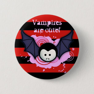 Cute Vampire Button