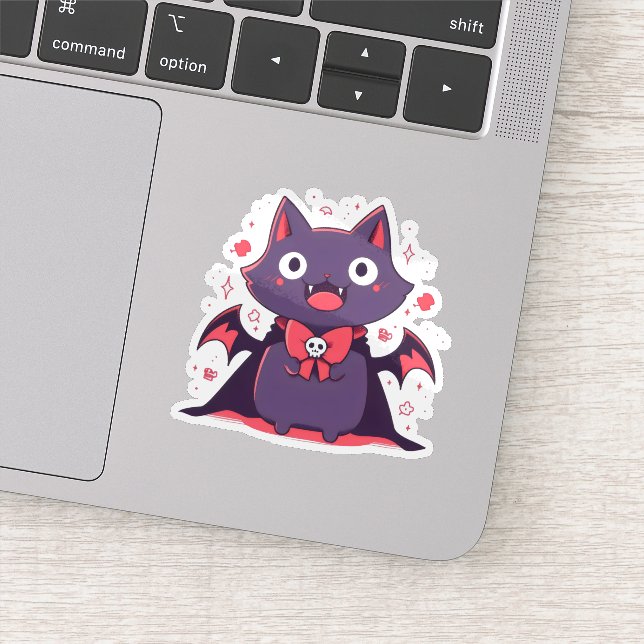 Cute Vampire Cat (Detail)