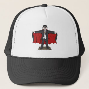 Cute Vampire/Dracula Trucker Hat