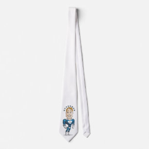 Cute Vector Super Dad Tie
