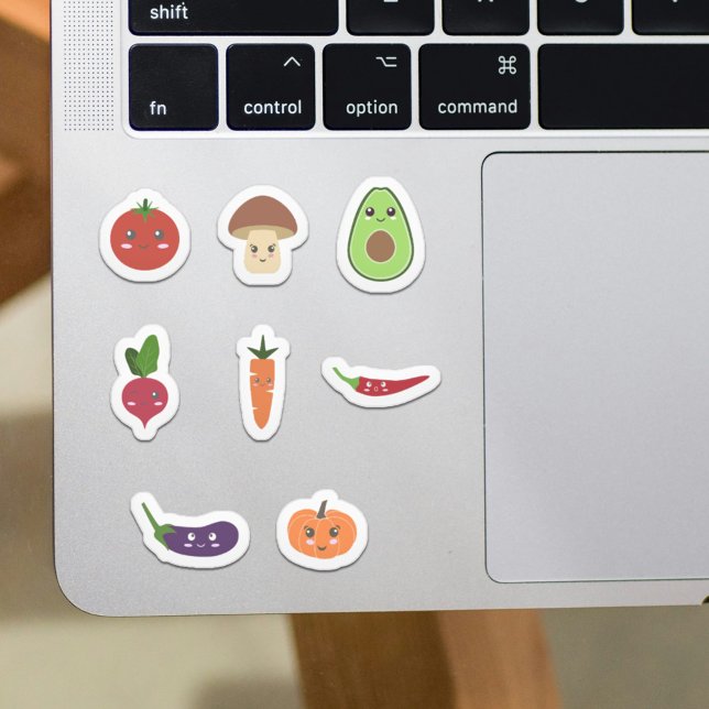 Cute Vegetables Stickers Set (Cute Vegetables Stickers Set)