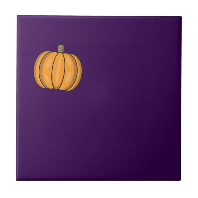 Cute vegetables sweet pepper grey pattern  tile (Front)