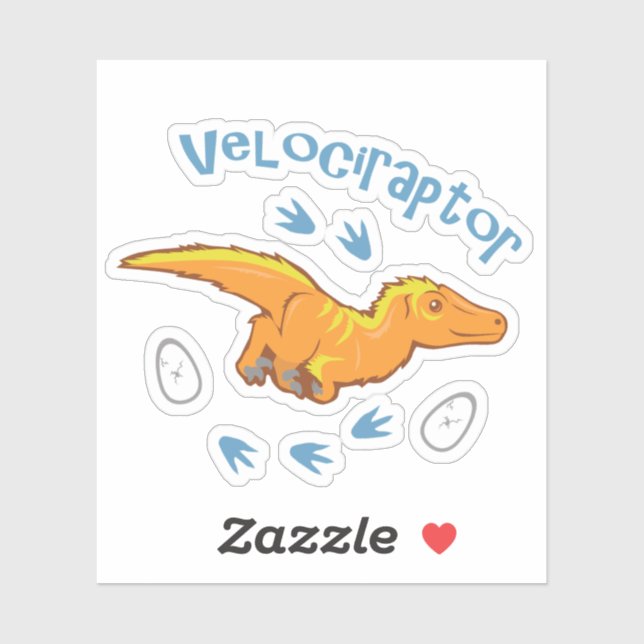 Cute Velociraptor (Sheet)