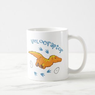Cute Velociraptor Coffee Mug