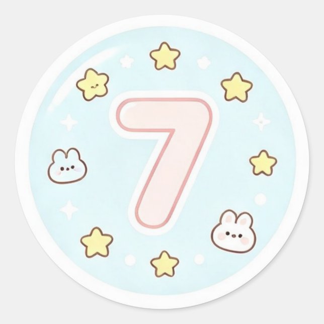 Cute Vibe Shaka Hand Sign Sticker Sheet (Front)