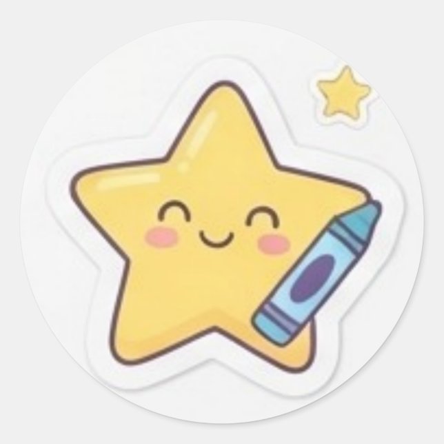 Cute Vibe Shaka Hand Sign Sticker Sheet (Front)