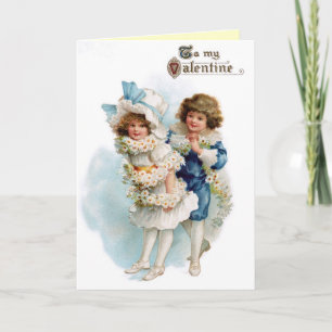 Cute Victorian Valentine Card