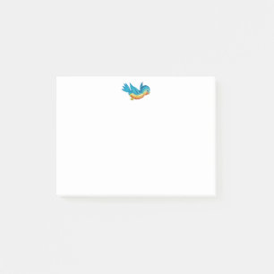 Cute Vintage Bird Post-it Notes