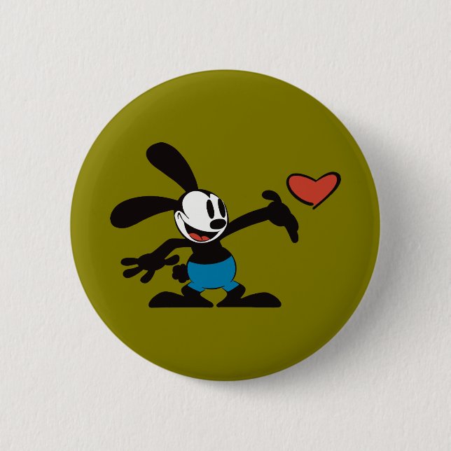 Cute Vintage Cartoon 2 Inch Round Button (Front)