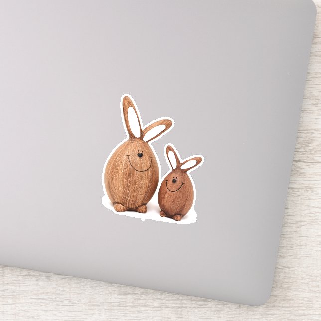 Cute vintage Easter bunnies (Detail)