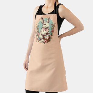Cute, vintage Easter bunny/egg/basket  Apron