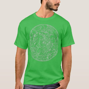 Cute Vintage North Sky Map Star Chart Constellatio T-Shirt