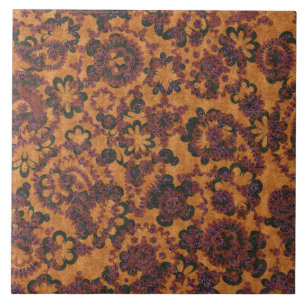 Cute vintage paisley seamless patterns design tile