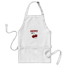 Cute Vintage Red Cherry Kitchen Apron