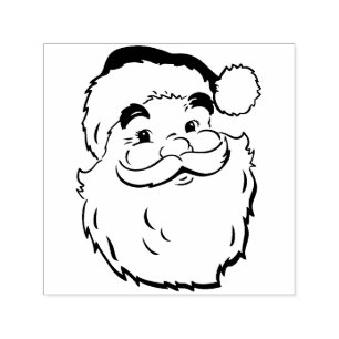Cute Vintage Santa Claus Stamp